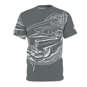 54 Chevy with Pinstriping , Grey Unisex Cut & Sew Tee (AOP)