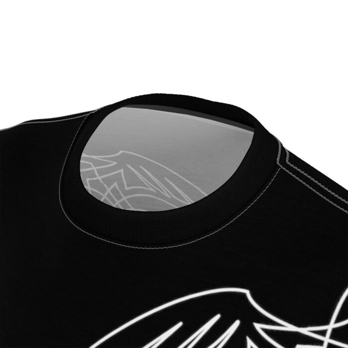 54Chevy with Pinstriping , Black  Unisex Cut & Sew Tee (AOP) - Image 7
