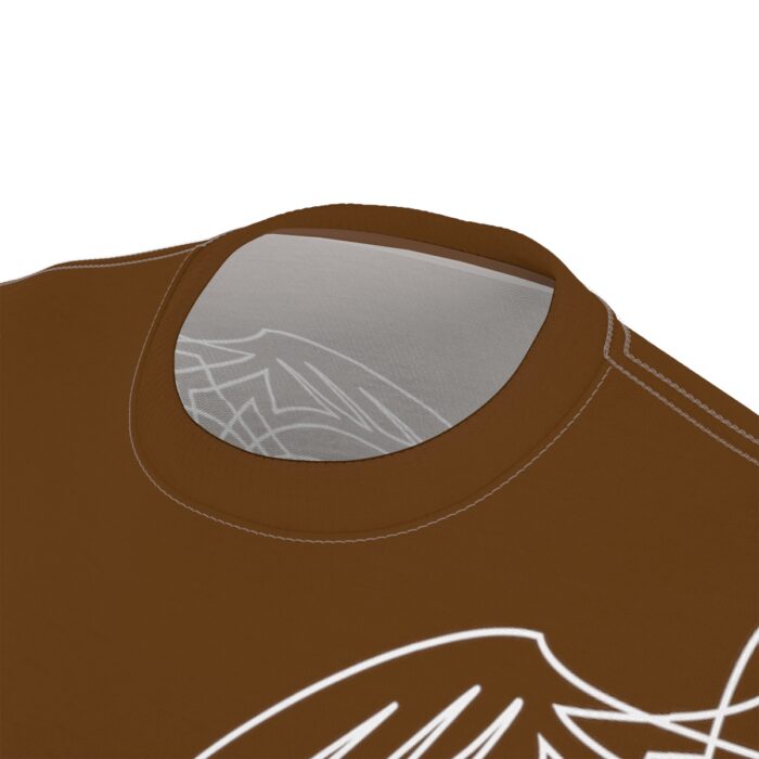 54 Chevy with Pinstriping , Brown Unisex Cut & Sew Tee (AOP) - Image 7