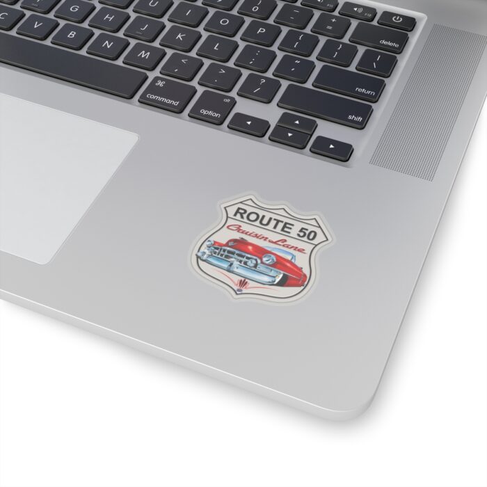 Route 50 Cadillac-Kiss-Cut Stickers 2"x2: - Image 5