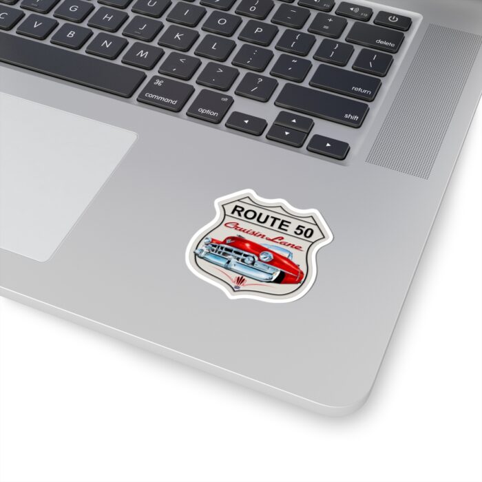 Route 50 Cadillac-Kiss-Cut Stickers 2"x2: - Image 8