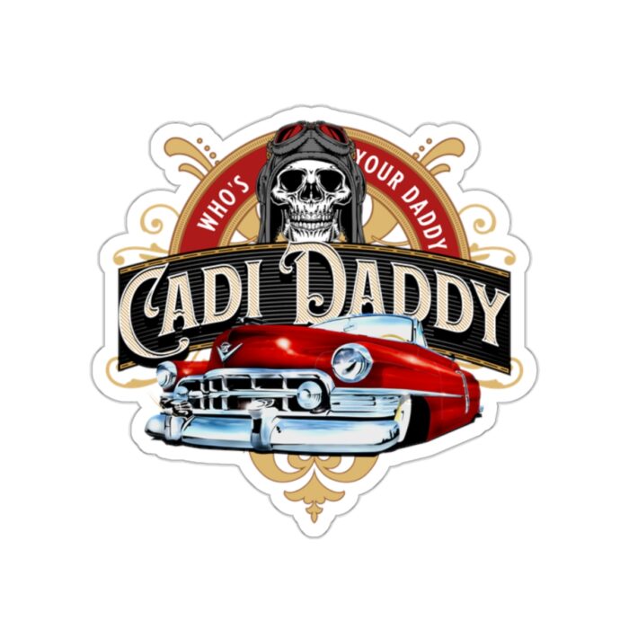 Cadi Daddy-Kiss-Cut Stickers 2"x2: - Image 7