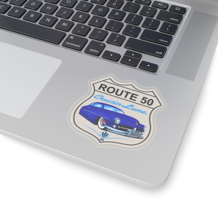 Route 50 Merc -Kiss-Cut Stickers 2"x2: - Image 2