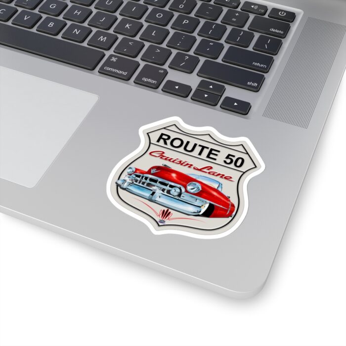Route 50 Cadillac-Kiss-Cut Stickers 2"x2: - Image 17