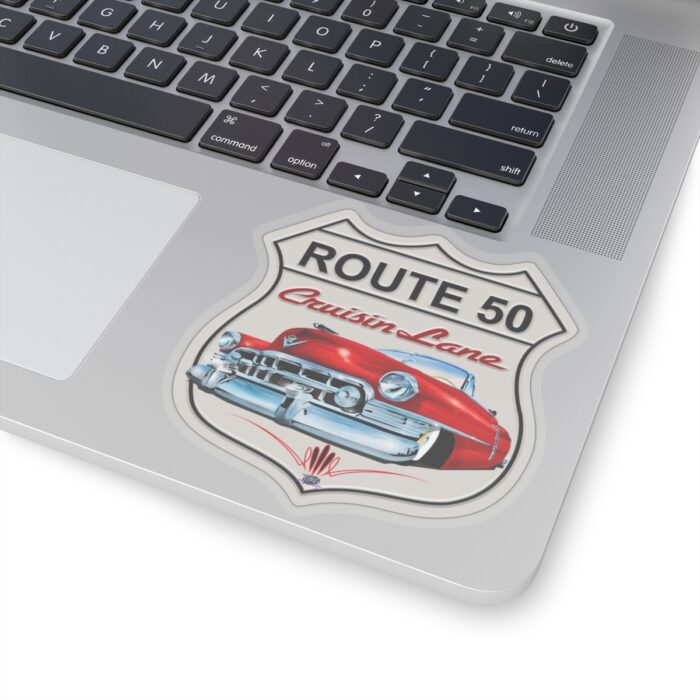 Route 50 Cadillac-Kiss-Cut Stickers 2"x2: - Image 20