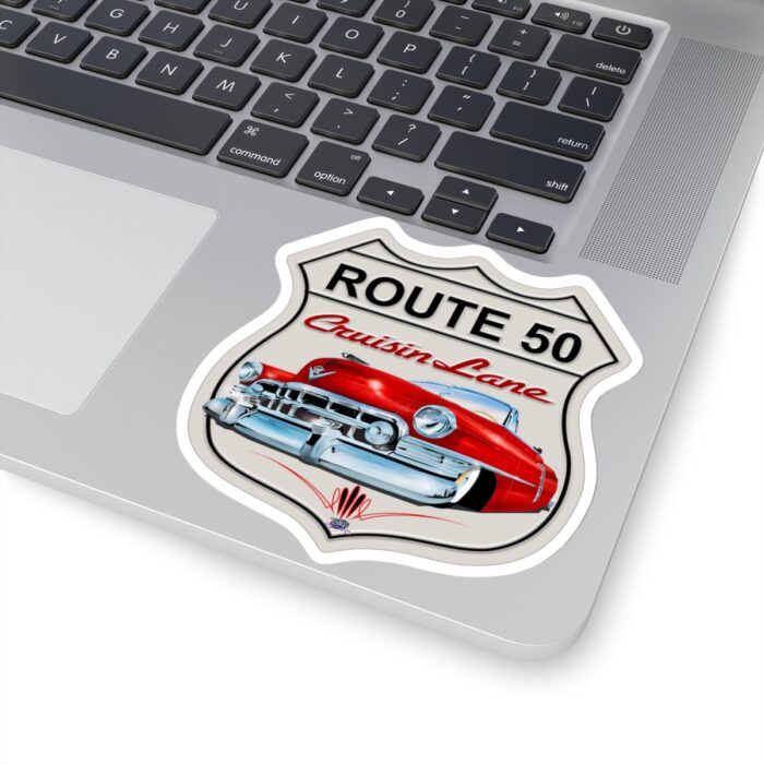Route 50 Cadillac-Kiss-Cut Stickers 2"x2: - Image 23
