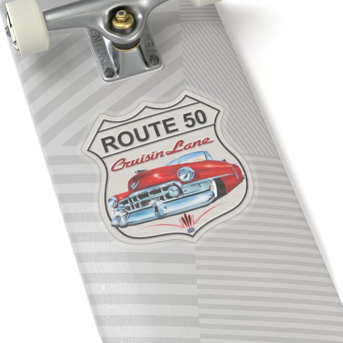 Route 50 Cadillac-Kiss-Cut Stickers 2"x2: - Image 11