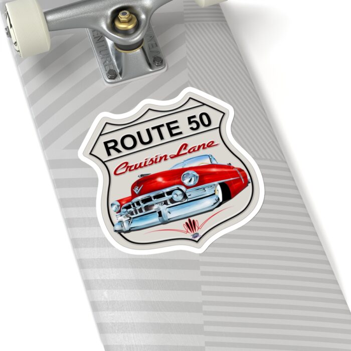 Route 50 Cadillac-Kiss-Cut Stickers 2"x2: - Image 14