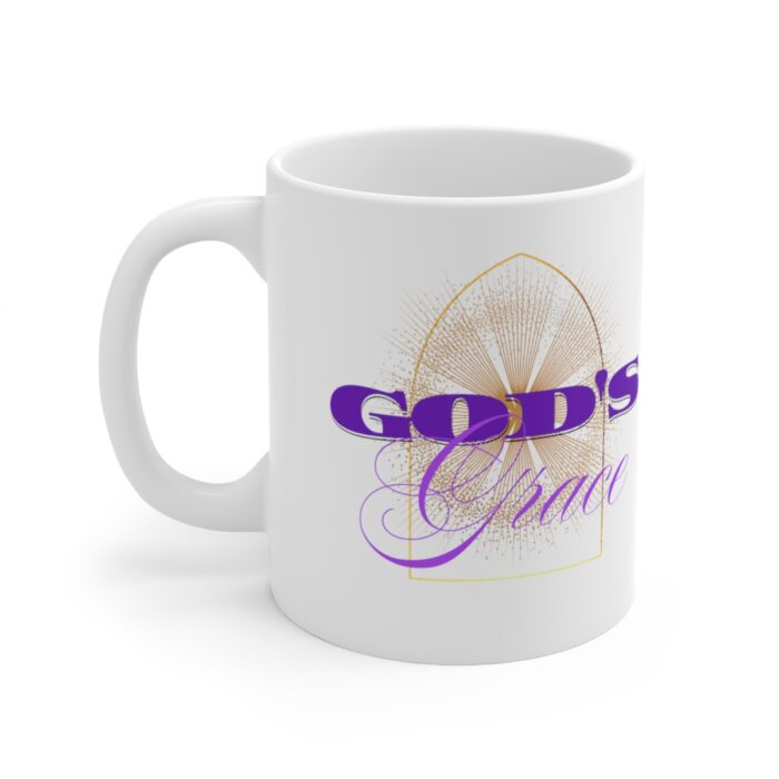 Gods Grace,Ceramic Mug 11oz - Image 3
