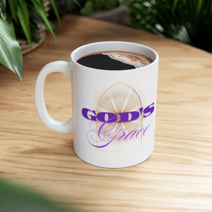 Gods Grace,Ceramic Mug 11oz - Image 8