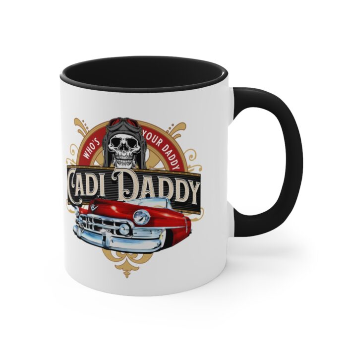Cadi Daddy -Accent Coffee Mug, 11oz - Image 3