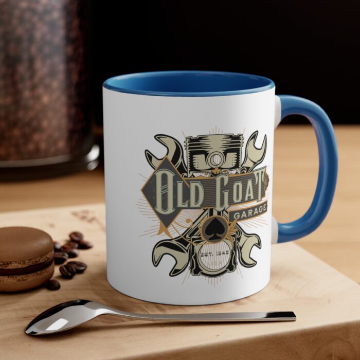 Old goat Garage -Accent Coffee Mug, 11oz - Image 12