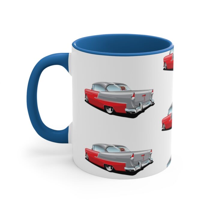 55 pattern -Accent Coffee Mug, 11oz - Image 10