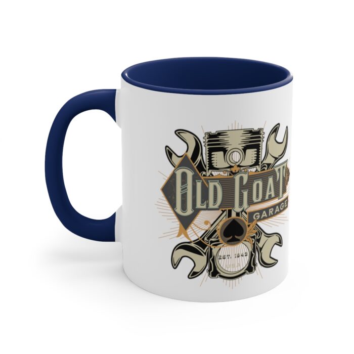 Old goat Garage -Accent Coffee Mug, 11oz - Image 6