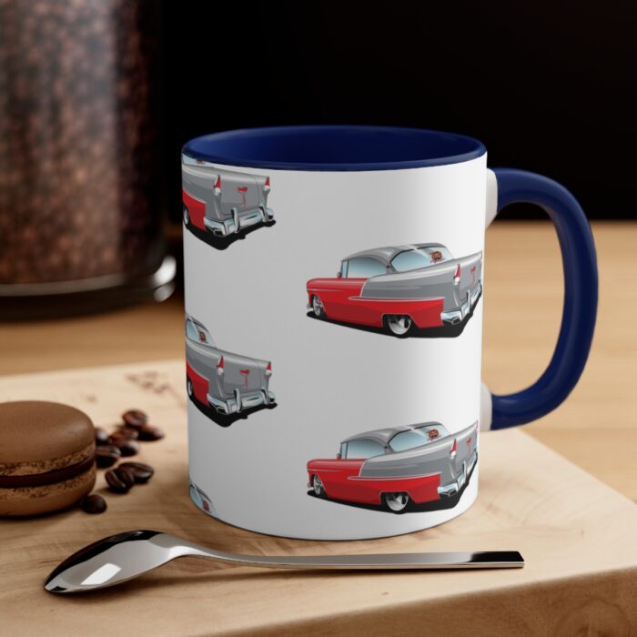 55 pattern -Accent Coffee Mug, 11oz - Image 8
