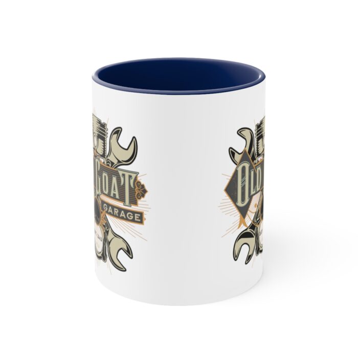 Old goat Garage -Accent Coffee Mug, 11oz - Image 5