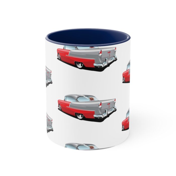 55 pattern -Accent Coffee Mug, 11oz - Image 5