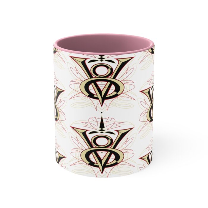 V8 pattern  -Accent Coffee Mug, 11oz - Image 17