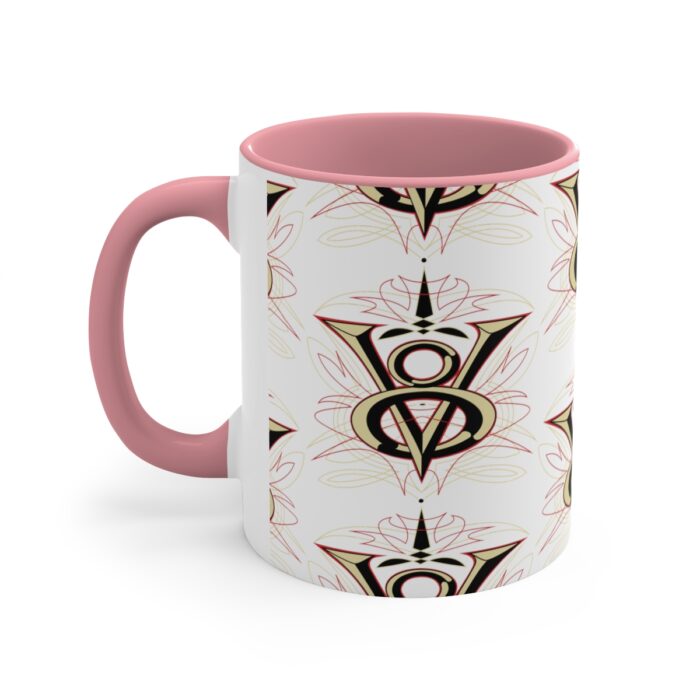 V8 pattern  -Accent Coffee Mug, 11oz - Image 18