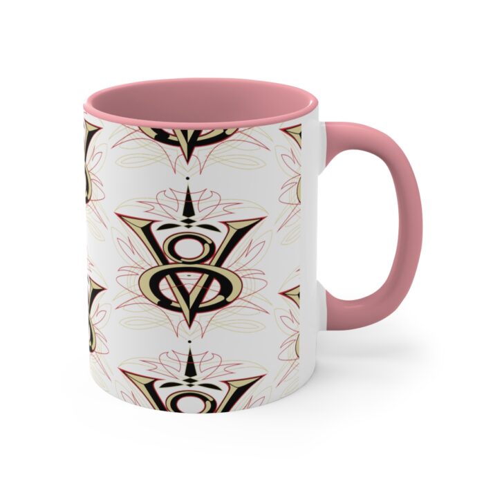 V8 pattern  -Accent Coffee Mug, 11oz - Image 19