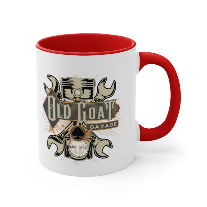 Old goat Garage -Accent Coffee Mug, 11oz - Image 19