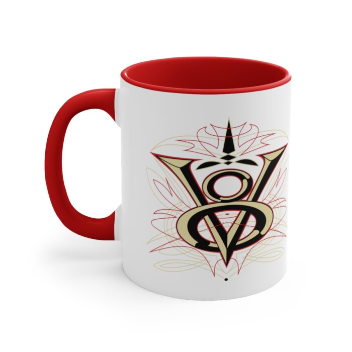 V8  -Accent Coffee Mug, 11oz - Image 2