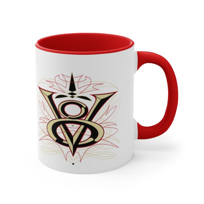 V8  -Accent Coffee Mug, 11oz - Image 3