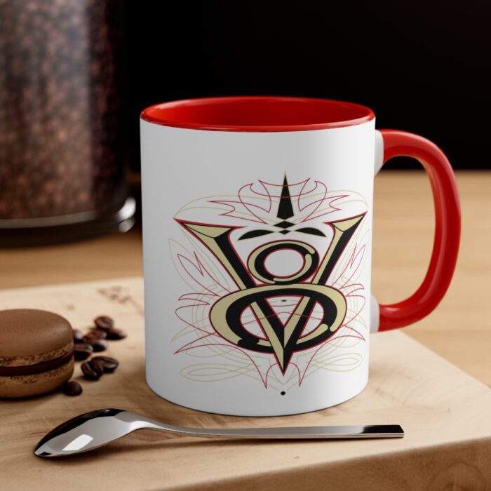 V8  -Accent Coffee Mug, 11oz - Image 4