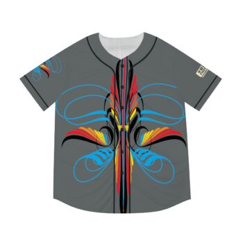 Scroll pinstriping Men’s Baseball Jersey (AOP)