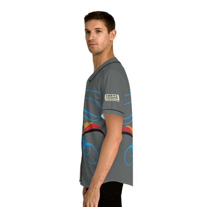 Scroll pinstriping Men's Baseball Jersey (AOP) - Image 24