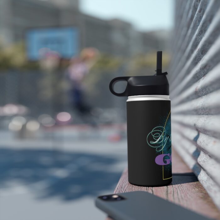 Grace of GOD logo- Men's gift Stainless Steel Water Bottle, Standard Lid men's womans gift - Image 13