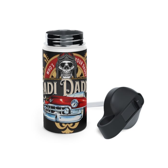 Cadi Daddy - Men's gift Stainless Steel Water Bottle, Standard Lid - Image 12