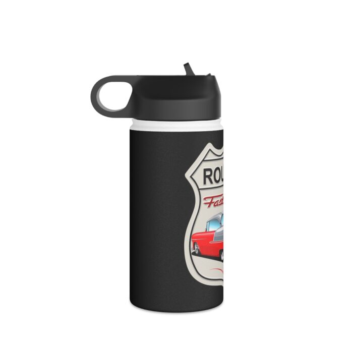 Route 55 Fast lane logo- Men's gift Stainless Steel Water Bottle, Standard Lid - Image 10