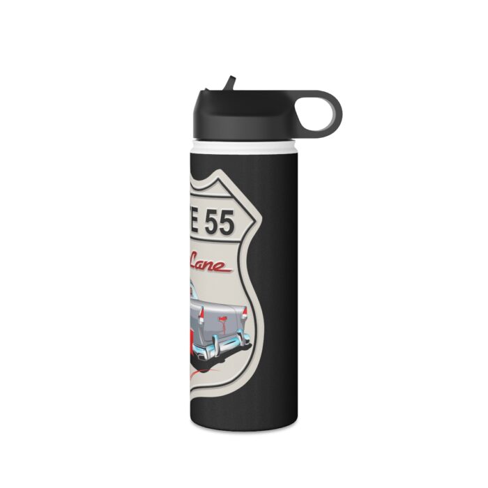 Route 55 Fast lane logo- Men's gift Stainless Steel Water Bottle, Standard Lid - Image 18
