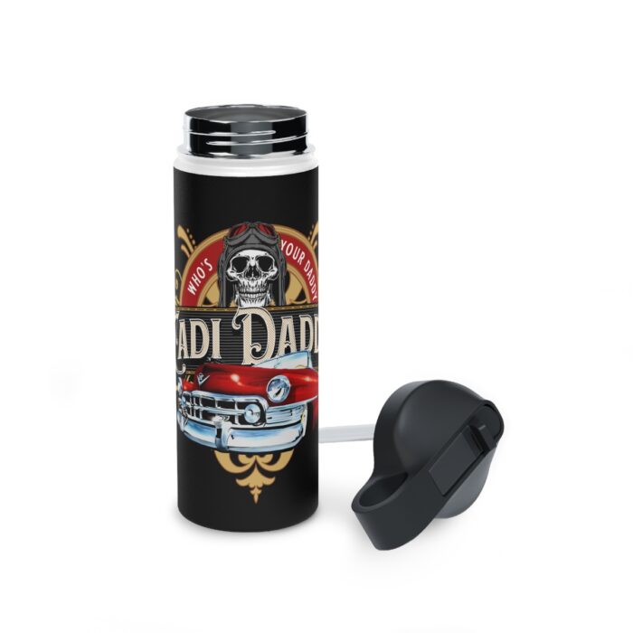 Cadi Daddy - Men's gift Stainless Steel Water Bottle, Standard Lid - Image 19