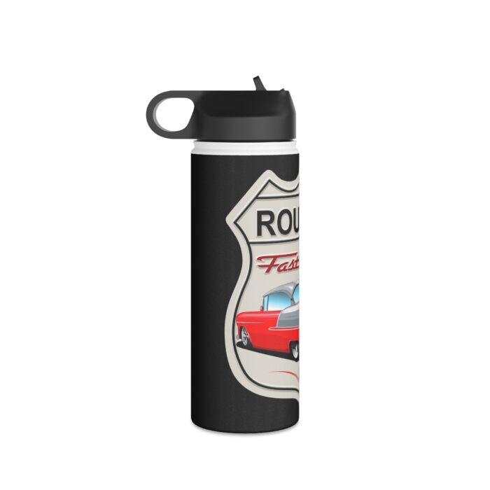 Route 55 Fast lane logo- Men's gift Stainless Steel Water Bottle, Standard Lid - Image 17