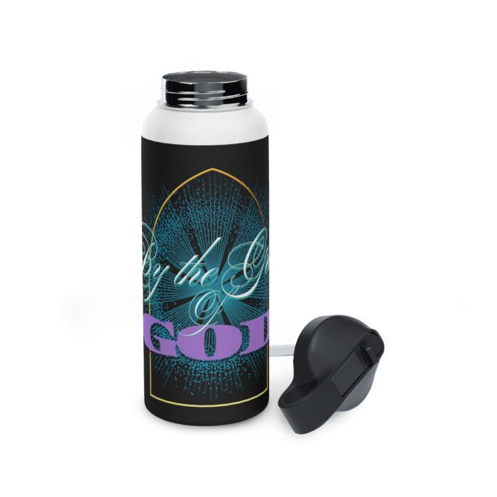 Grace of GOD logo- Men's gift Stainless Steel Water Bottle, Standard Lid men's womans gift - Image 19