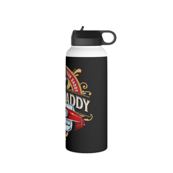 Cadi Daddy - Men's gift Stainless Steel Water Bottle, Standard Lid - Image 4