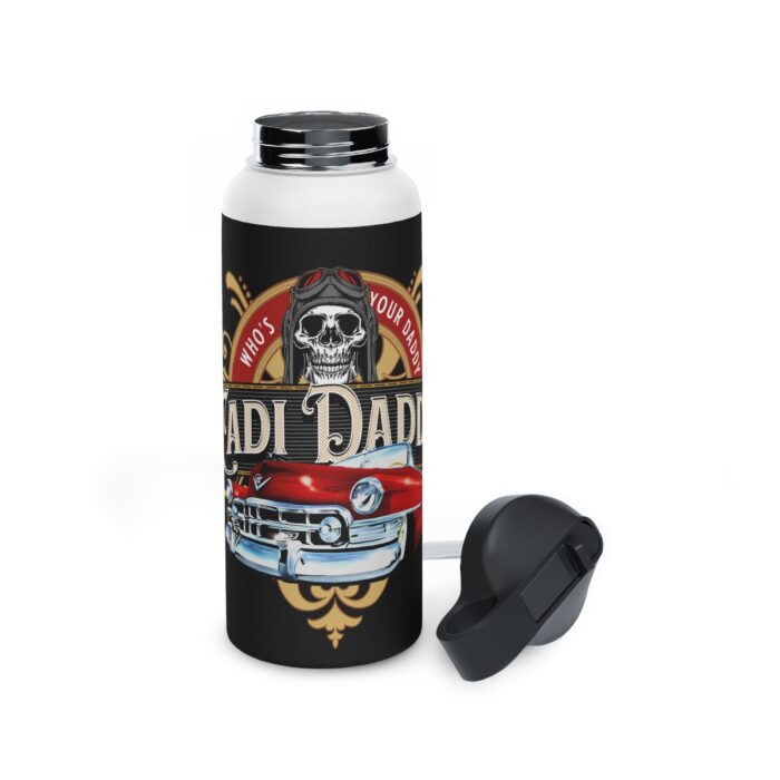 Cadi Daddy - Men's gift Stainless Steel Water Bottle, Standard Lid - Image 5