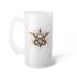 V8-Frosted Glass Beer Mug - Image 4