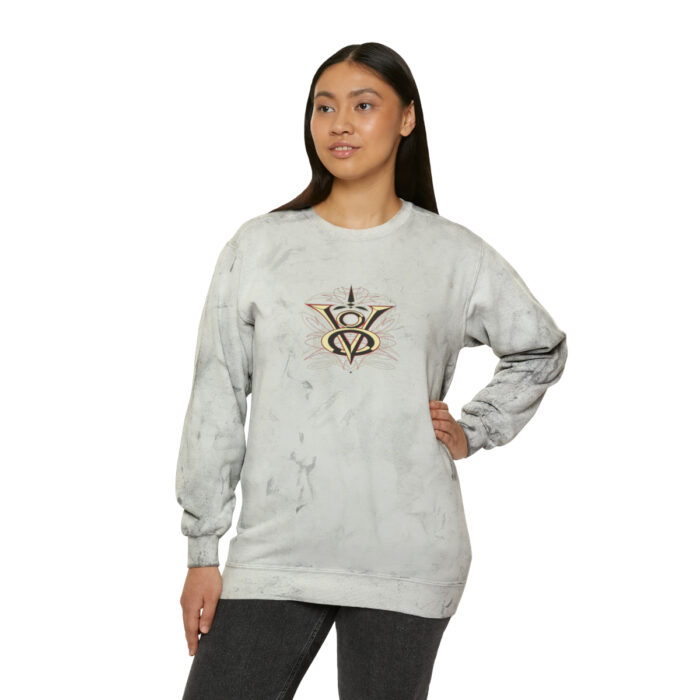 V8-Unisex Color Blast Crewneck Sweatshirt - Image 5