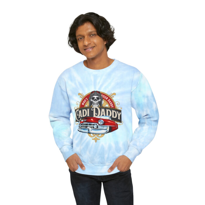Cadi Daddy -Unisex Tie-Dye Sweatshirt - Image 9