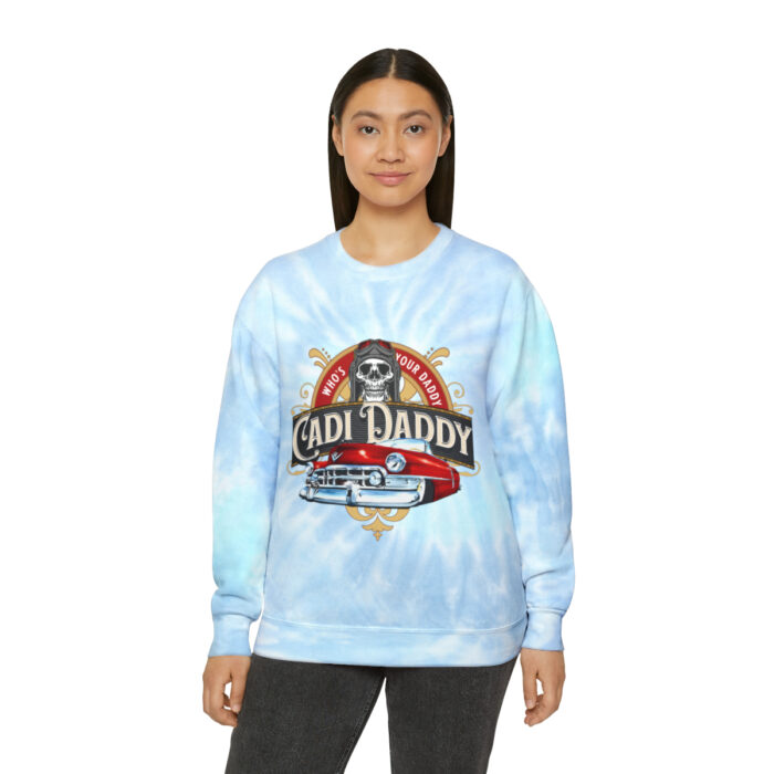 Cadi Daddy -Unisex Tie-Dye Sweatshirt - Image 11