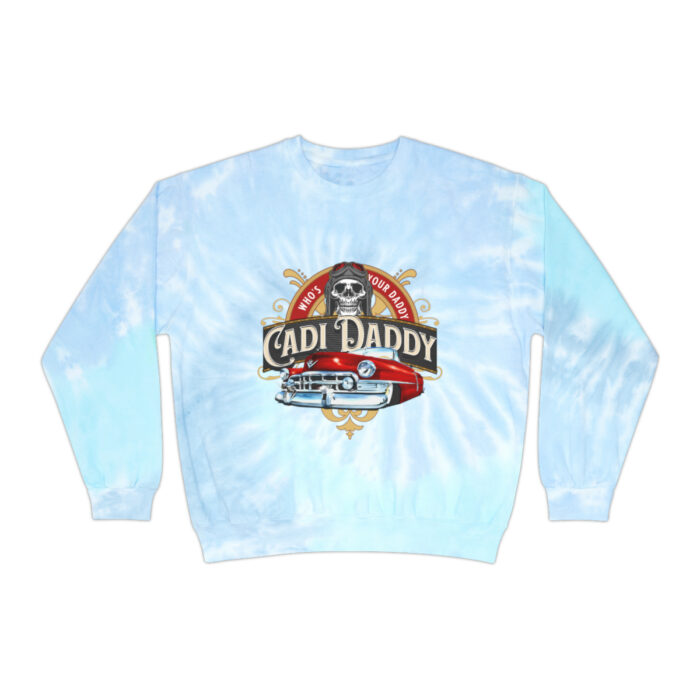 Cadi Daddy -Unisex Tie-Dye Sweatshirt - Image 7