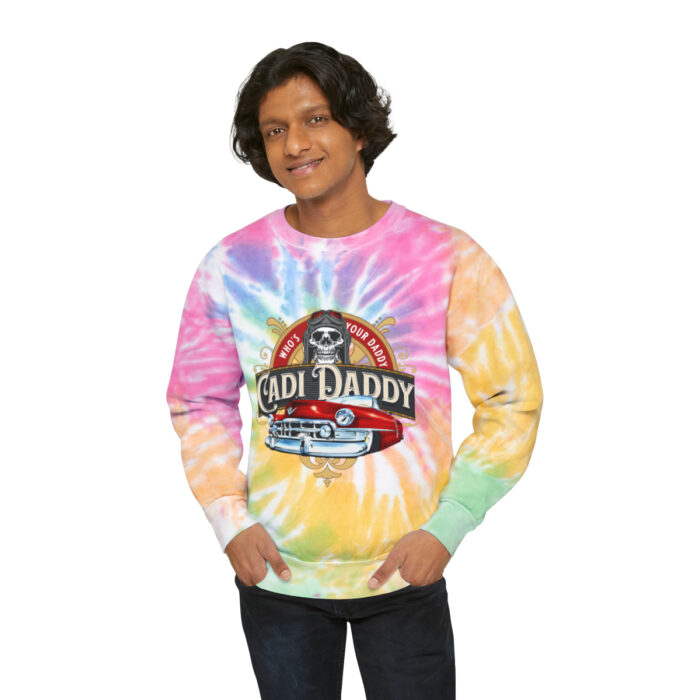 Cadi Daddy -Unisex Tie-Dye Sweatshirt - Image 3