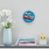 Dads Garage 55 -Acrylic Wall Clock - Image 12