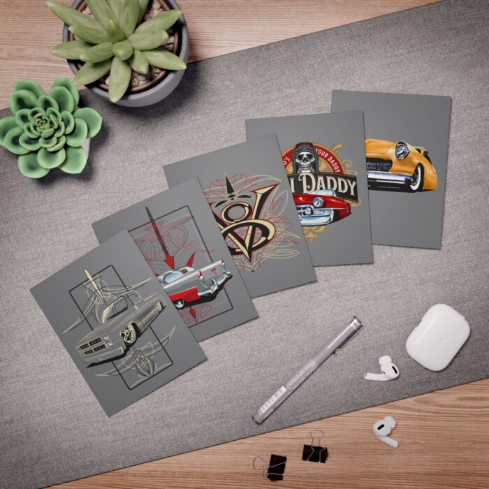Tonys Pinstriping Art  Multi-Design Greeting Cards (5-Pack) - Image 4