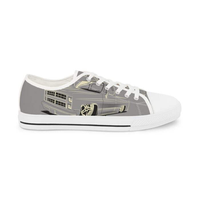 Squarebody with pinstriping -Men's Low Top Sneakers - Image 13