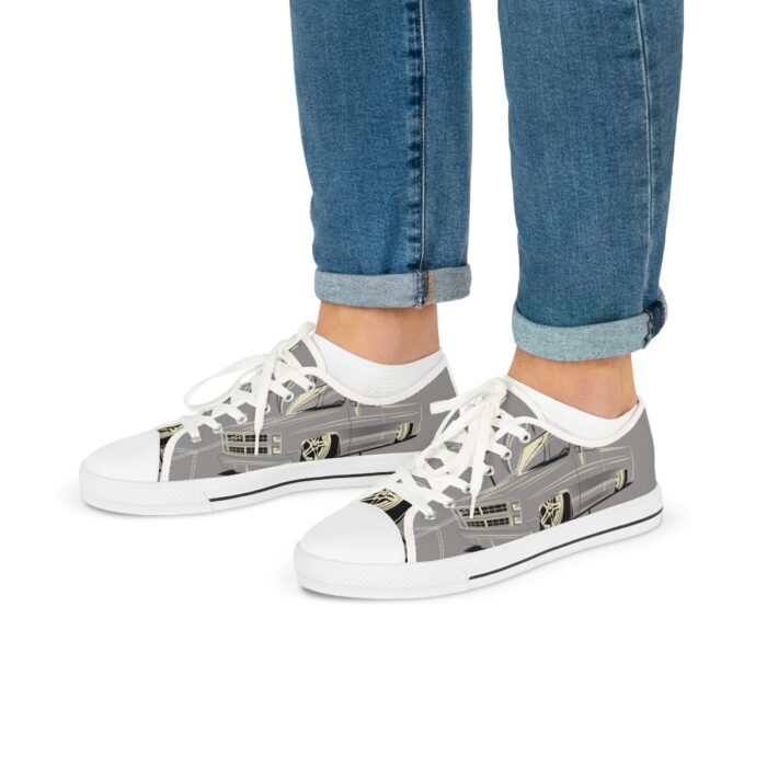 Squarebody with pinstriping -Men's Low Top Sneakers - Image 16