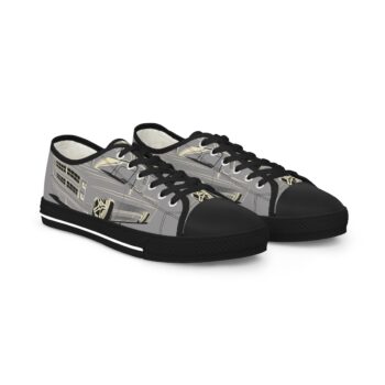 Squarebody with pinstriping -Men’s Low Top Sneakers